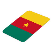 Flexibler Foto-Magnet mit kamerunischer Flagge Magnet (Linke Seite)