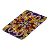 Flexibler Foto-Magnet mit kolumbianischen Farben Magnet (Linke Seite)