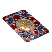 Flexibler Foto-Magnet mit Kolumbien-Farben Magnet (Rechte Seite)