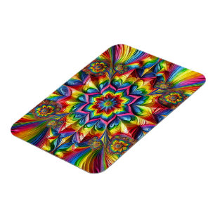 Flexibler Foto-Magnet mit LGBTQ-Farben Magnet