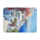 Flexibler Foto-Magnet "Mit Liebe" Santorini Magnet (Horizontal)