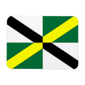 Flexibler Foto-Magnet mit Monterey-Fahne Magnet (Horizontal)