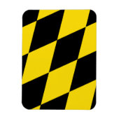 Flexibler Foto-Magnet mit Münchner Flagge Magnet (Vertikal)