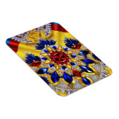 Flexibler Foto-Magnet mit rumänischen Farben Magnet (Rechte Seite)