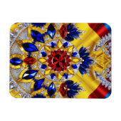 Flexibler Foto-Magnet mit rumänischen Farben Magnet (Horizontal)