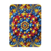 Flexibler Foto-Magnet mit rumänischen Farben Magnet (Vertikal)