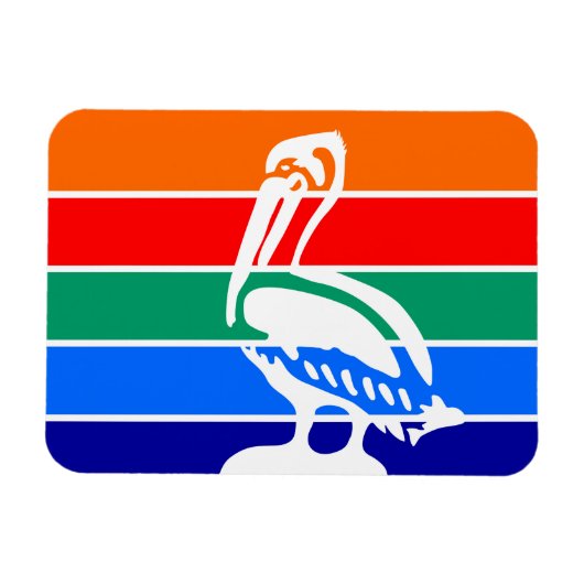 Flexibler Foto-Magnet mit St. Petersburger Fahne Magnet (Horizontal)