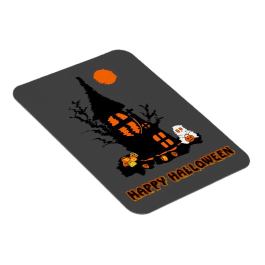 Flexibler Fotomagnet | Frohe Halloween Magnet (Rechte Seite)