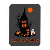 Flexibler Fotomagnet | Frohe Halloween Magnet (Vertikal)