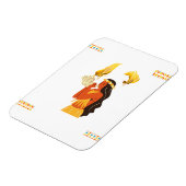Flexibler Fotomagnet Magnet (Linke Seite)