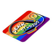Flexibler Fotomagnet Magnet (Linke Seite)