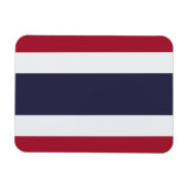 Flexibler Fotomagnet mit der Flagge Thailands Magnet (Horizontal)