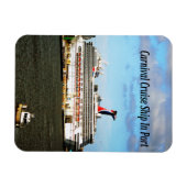 Flexibler Magnet mit Foto des Kreuzfahrtschiffes (Horizontal)