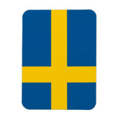 Flexibler Magnet-Patriotic with flag of Sweden Magnet (Vertikal)