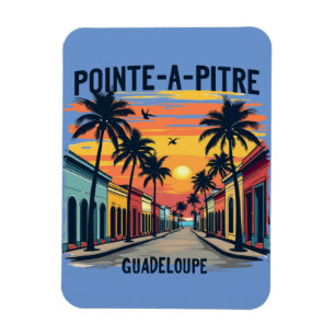 Flexibler Magnet Pointe-à-Pitre Guadeloupe Sonne