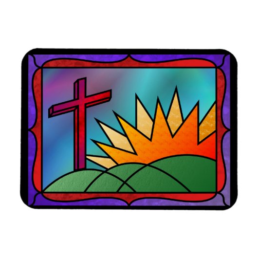 Flexibler Ostervormittag Magnet (Horizontal)