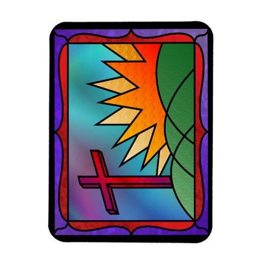 Flexibler Ostervormittag Magnet (Vertikal)