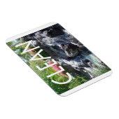 Flexibler Wasserfall-Magnet für "saubere" Geschirr Magnet (Rechte Seite)