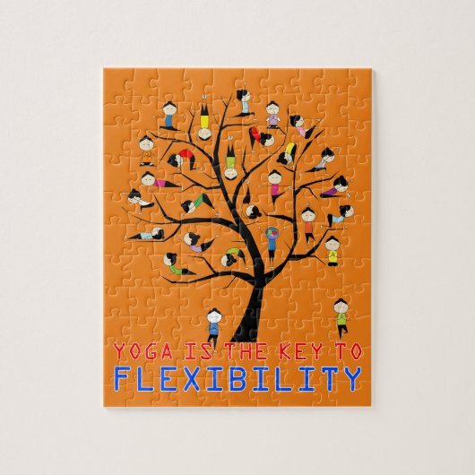 Flexibler Yoga Puzzle (Vertikal)