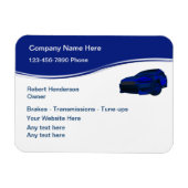 Flexibles Design für Unternehmensmagnete im Automo Magnet (Horizontal)