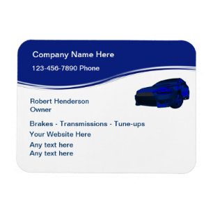 Flexibles Design für Unternehmensmagnete im Automo Magnet