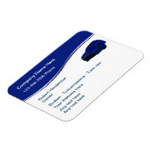 Flexibles Design für Unternehmensmagnete im Automo Magnet (Linke Seite)