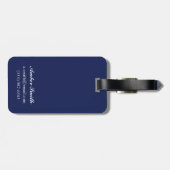 Flexibles Flyer Button-Oben Skifahren-Mädchen Gepäckanhänger (Rückseite horizontal)