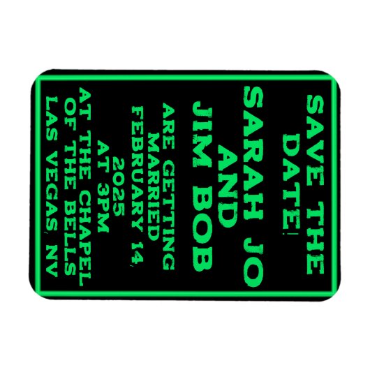 Flexibles Foto Magnet (Horizontal)