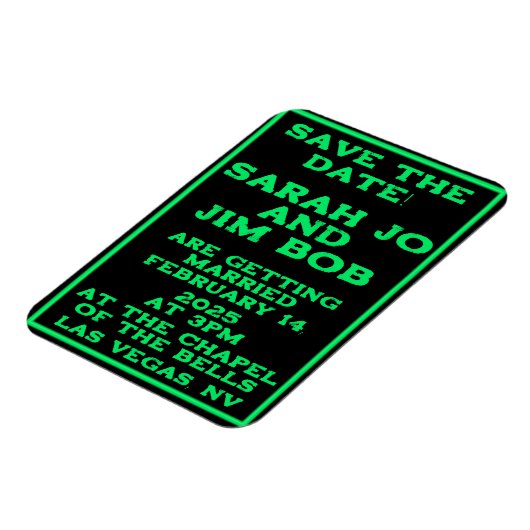 Flexibles Foto Magnet (Linke Seite)