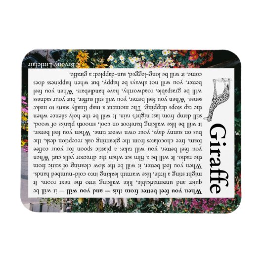 Flexibles Foto Magnet (Horizontal)