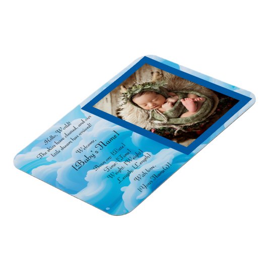 Flexibles Foto Magnet B (Linke Seite)