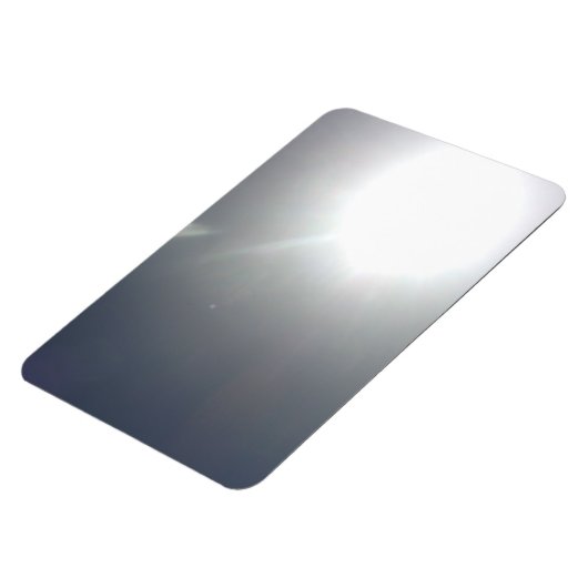 Flexibles Foto Magnet blauer Himmel (Linke Seite)