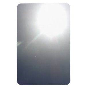 Flexibles Foto Magnet blauer Himmel