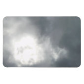 Flexibles Foto Magnet blauer Himmel (Horizontal)