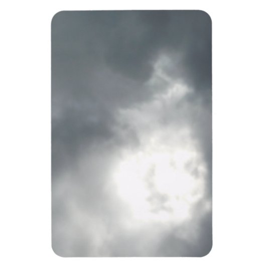 Flexibles Foto Magnet blauer Himmel (Vertikal)