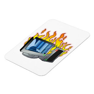 Flexibles Foto-Magnet für Computerfeuer Magnet