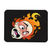 Flexibles Foto Magnet für den schottischen Feuerko (Horizontal)