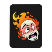 Flexibles Foto Magnet für den schottischen Feuerko (Vertikal)