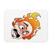 Flexibles Foto Magnet für den schottischen Feuerko (Horizontal)