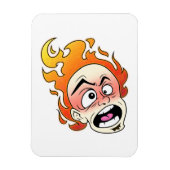 Flexibles Foto Magnet für den schottischen Feuerko (Vertikal)