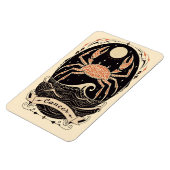 Flexibles Foto Magnet Krebs Celestial Zodiac Art (Linke Seite)