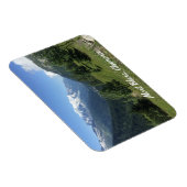 Flexibles Foto Magnet Mont Blanc chamonix (Rechte Seite)