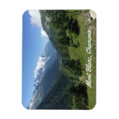Flexibles Foto Magnet Mont Blanc chamonix (Vertikal)