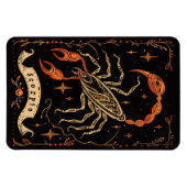 Flexibles Foto Magnet Scorpio Celestial Zodiac Art (Horizontal)