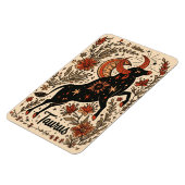 Flexibles Foto Magnet Taurus Celestial Zodiac Art (Linke Seite)