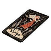 Flexibles Foto Magnet Virgo Celestial Zodiac Art (Linke Seite)