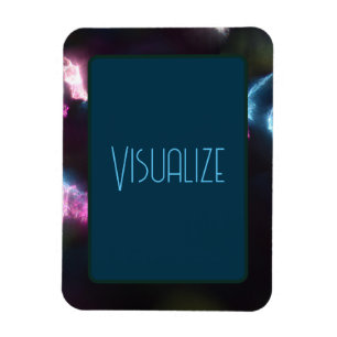 Flexibles Foto-Magnet "Visualisieren" Magnet