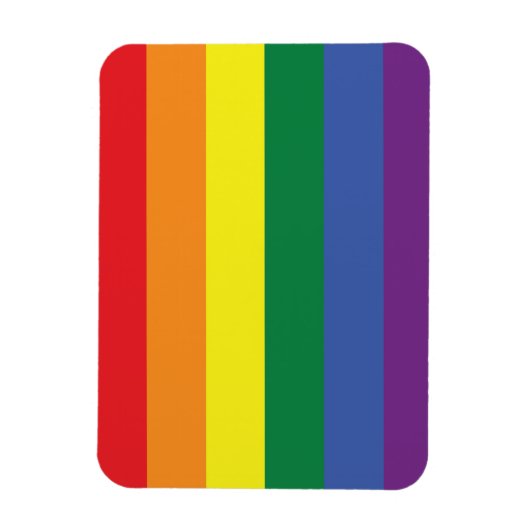 Flexibles LGBT-Format (horizontal) Magnet (Vertikal)