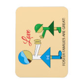 Flexibles Magnet für Pflege fördern (Vertikal)