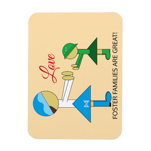 Flexibles Magnet für Pflege fördern (Vertikal)